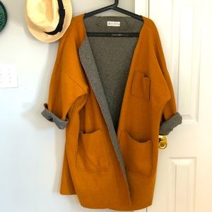 SOLD-Handmade Wool Coat